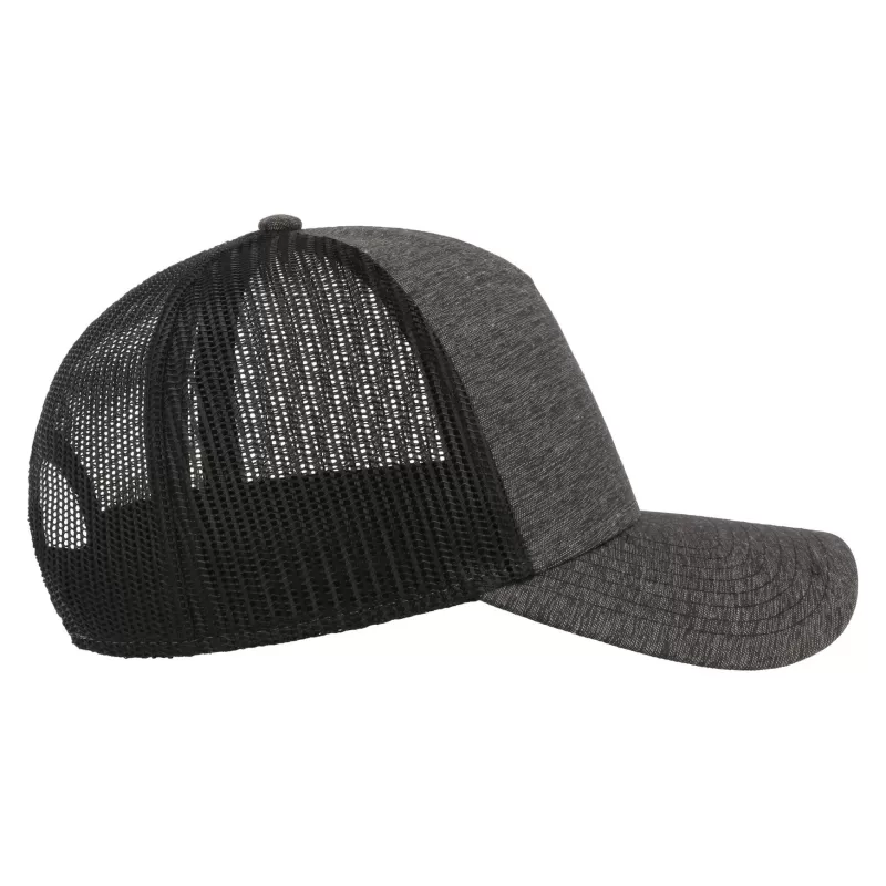 Casquette 5 panneaux style rapper, panneau avant renforcé, visière préformée, 219 g/m²