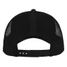 Casquette 6 panneaux en coton et polyester recyclé, visière préformée, 260 g/m²