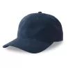 Casquette 6 panneaux aspect velours cotelé très fin, visière précourbée mid-visor, 215 g/m²