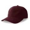 Casquette 6 panneaux aspect velours cotelé très fin, visière précourbée mid-visor, 215 g/m²