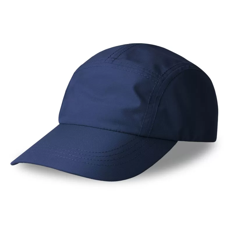 Casquette imperméable 5 panneaux en polyester recyclé, 85 g/m²
