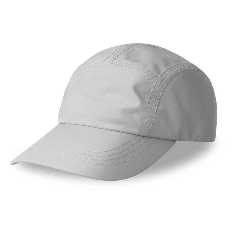 Casquette imperméable 5 panneaux en polyester recyclé, 85 g/m²