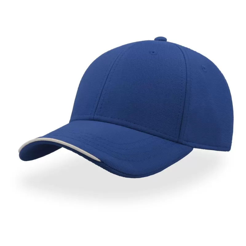 Casquette en polyester recyclé 6 panneaux, fermeture par Velcro, 170 g/m²
