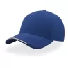 Casquette en polyester recyclé 6 panneaux, fermeture par Velcro, 170 g/m²