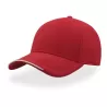 Casquette en polyester recyclé 6 panneaux, fermeture par Velcro, 170 g/m²