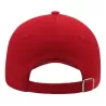 Casquette 5 panneaux, fermeture par boucle métal, en coton lourd brossé, 250 g/m²