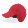 Casquette hiver en nylon et polaire recyclés avec protège oreilles, 120 g/m²