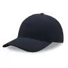 Casquette 6 pans en corduroy recyclé, visière incurvée, fermeture Velcro, 230 g/m²