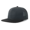 Casquette 5 panneaux visière plate en polyester recyclé, 120 g/m²