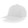 Casquette 5 panneaux en polyester recyclé structurée, séchage rapide, 180 g/m²