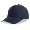 Casquette enfant baseball 5 pans en polyester recyclé, visière courbée, 220 g/m²