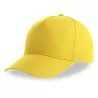 Casquette enfant baseball 5 pans en polyester recyclé, visière courbée, 220 g/m²