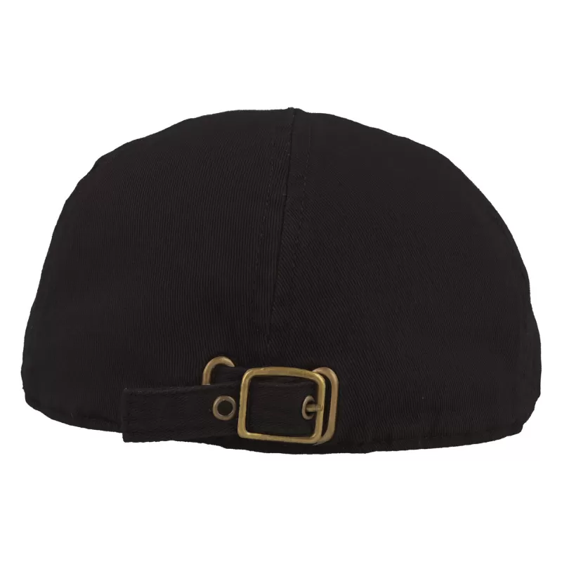 Casquette style Gatsby complètement fermée en coton organique et recyclé, 260 g/m²