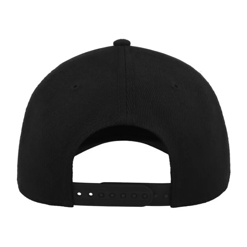 Casquette 6 panneaux, panneau avant renforcé, en polyester, visière précourbée, 400 g/m²