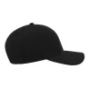 Casquette 6 panneaux, panneau avant renforcé, en polyester, visière précourbée, 400 g/m²