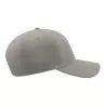 Casquette 6 panneaux, panneau avant renforcé, en polyester, visière précourbée, 400 g/m²