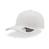 Casquette 6 panneaux, panneau avant renforcé, en polyester, visière précourbée, 400 g/m²