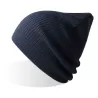 Bonnet long et chaud en polyester recyclé, double épaisseur