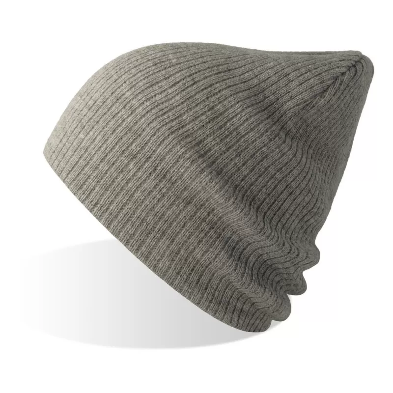 Bonnet long et chaud en polyester recyclé, double épaisseur