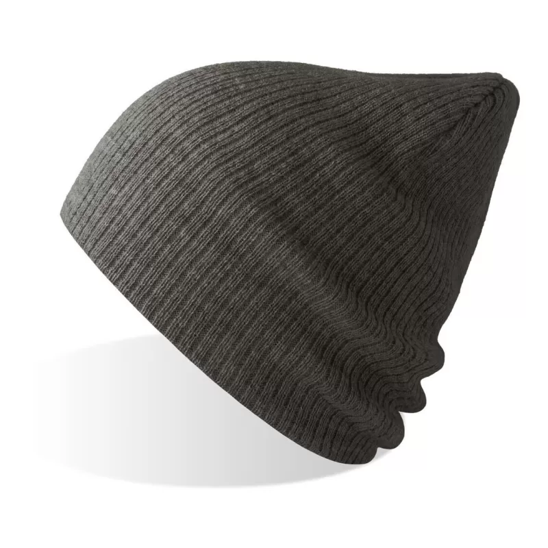 Bonnet long et chaud en polyester recyclé, double épaisseur