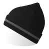 Bonnet haute visibilité en polyester recyclé avec revers