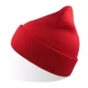 Bonnet en polyester recyclé doublé avec revers
