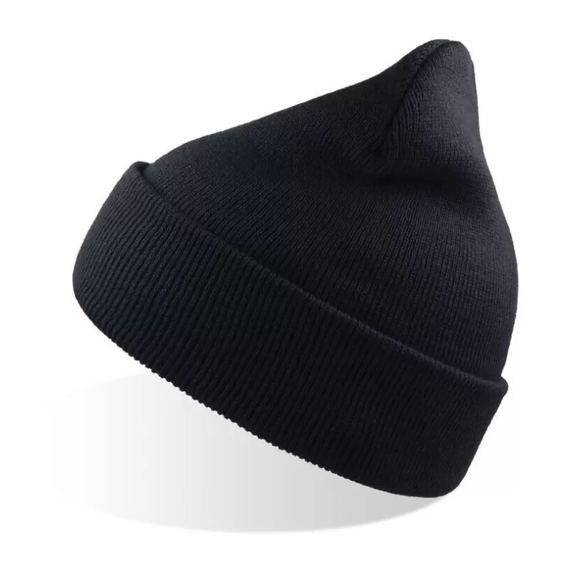 Bonnet en polyester recyclé doublé avec revers