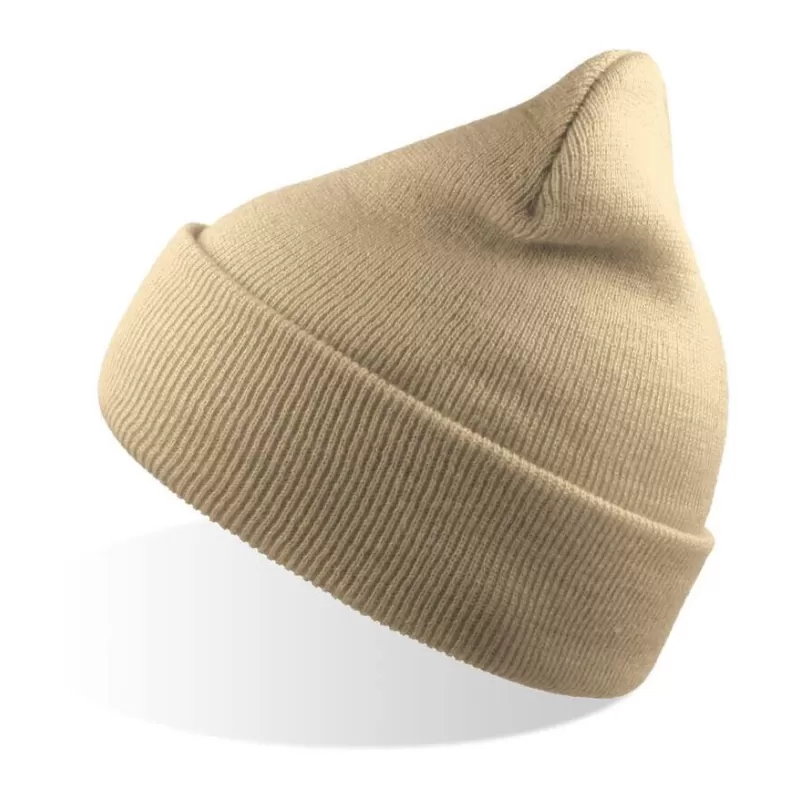 Bonnet en polyester recyclé doublé avec revers
