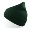 Bonnet en polyester recyclé doublé avec revers