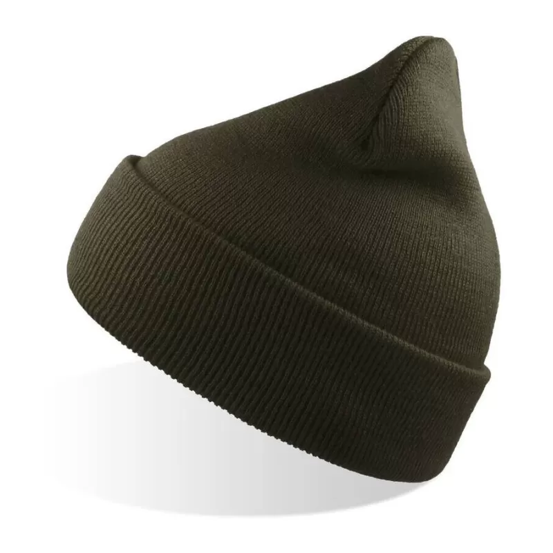 Bonnet en polyester recyclé doublé avec revers