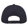 Casquette 6 panneaux en polyester recyclé, visière préformée, 115 g/m²