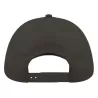 Casquette 6 panneaux en polyester recyclé, visière préformée, 115 g/m²
