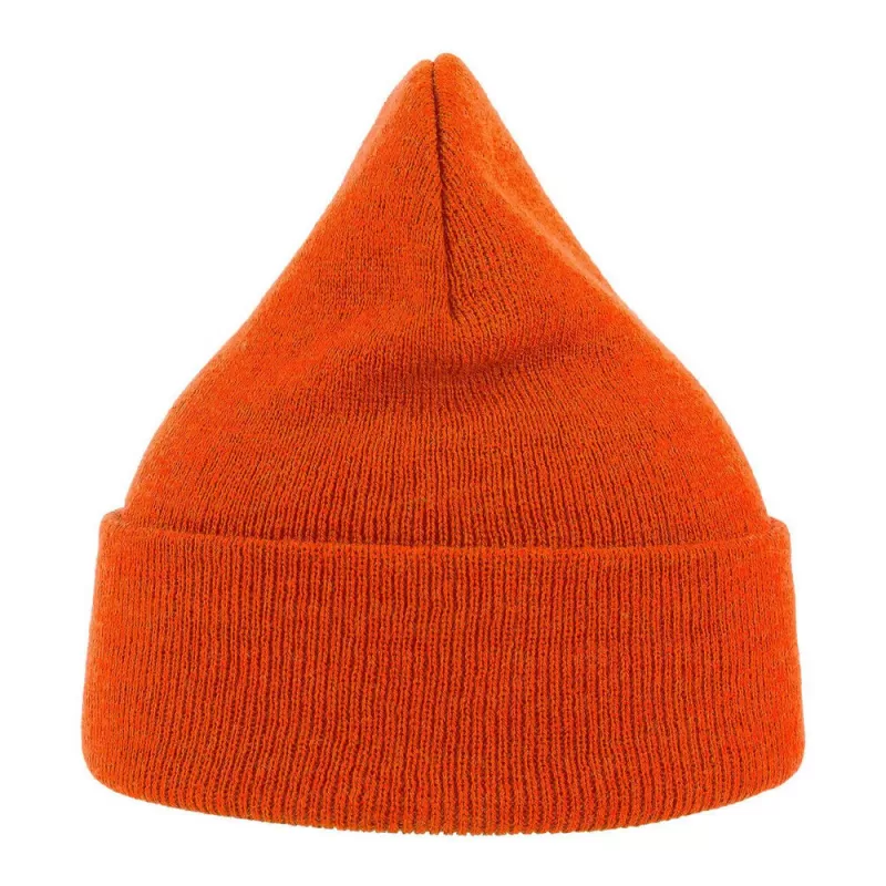 Bonnet EKO doublé en acrylique, avec revers, 65 g/m²