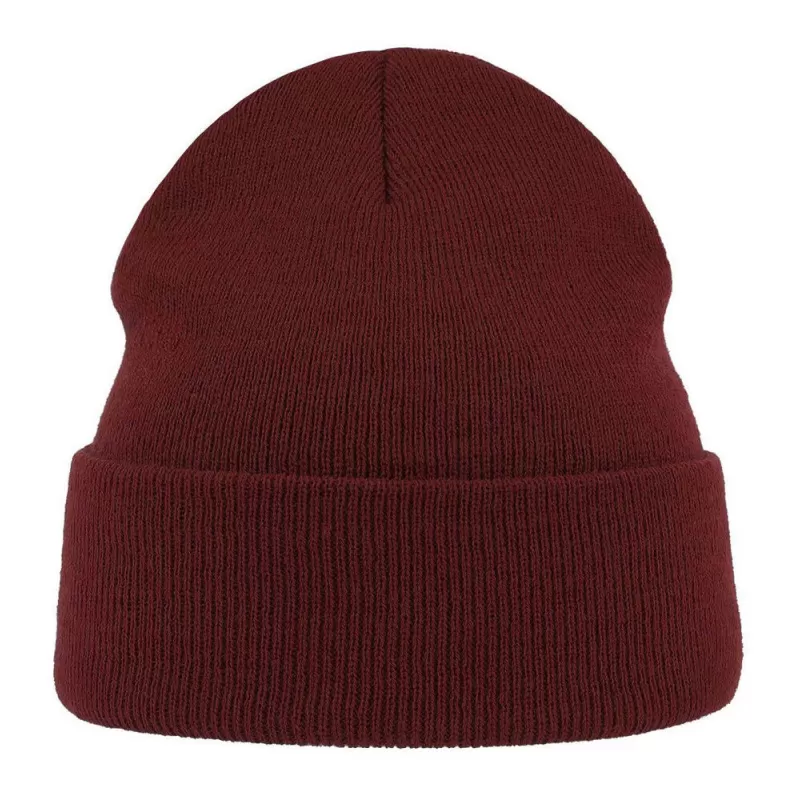 Bonnet EKO doublé en acrylique, avec revers, 65 g/m²