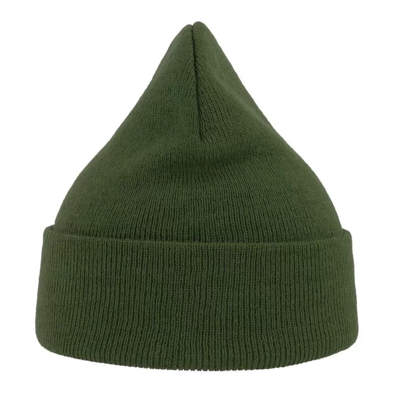 Bonnet EKO doublé en acrylique, avec revers, 65 g/m²
