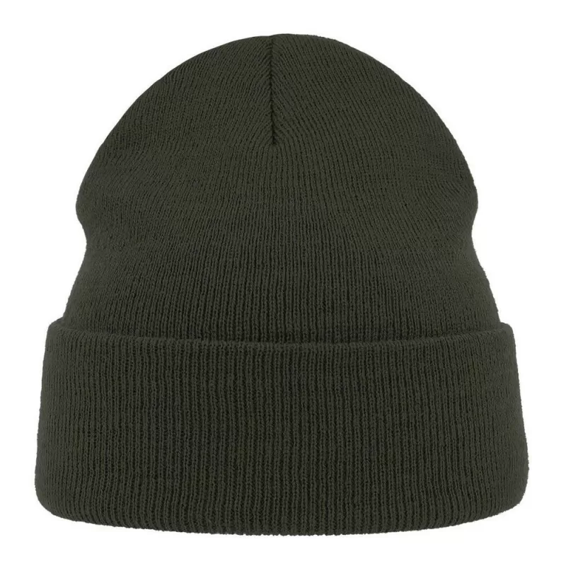 Bonnet EKO doublé en acrylique, avec revers, 65 g/m²