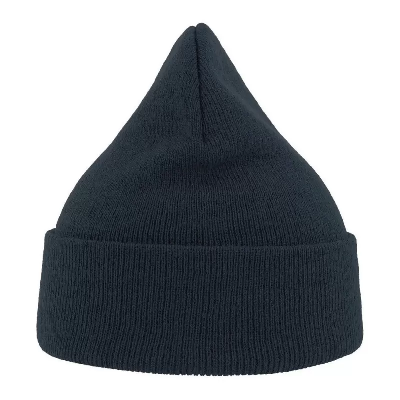 Bonnet EKO doublé en acrylique, avec revers, 65 g/m²