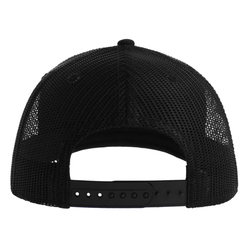 Casquette trucker  6 panneaux en coton et polyester recyclé avec filet, 280 g/m²