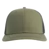 Casquette trucker  6 panneaux en coton et polyester recyclé avec filet, 280 g/m²