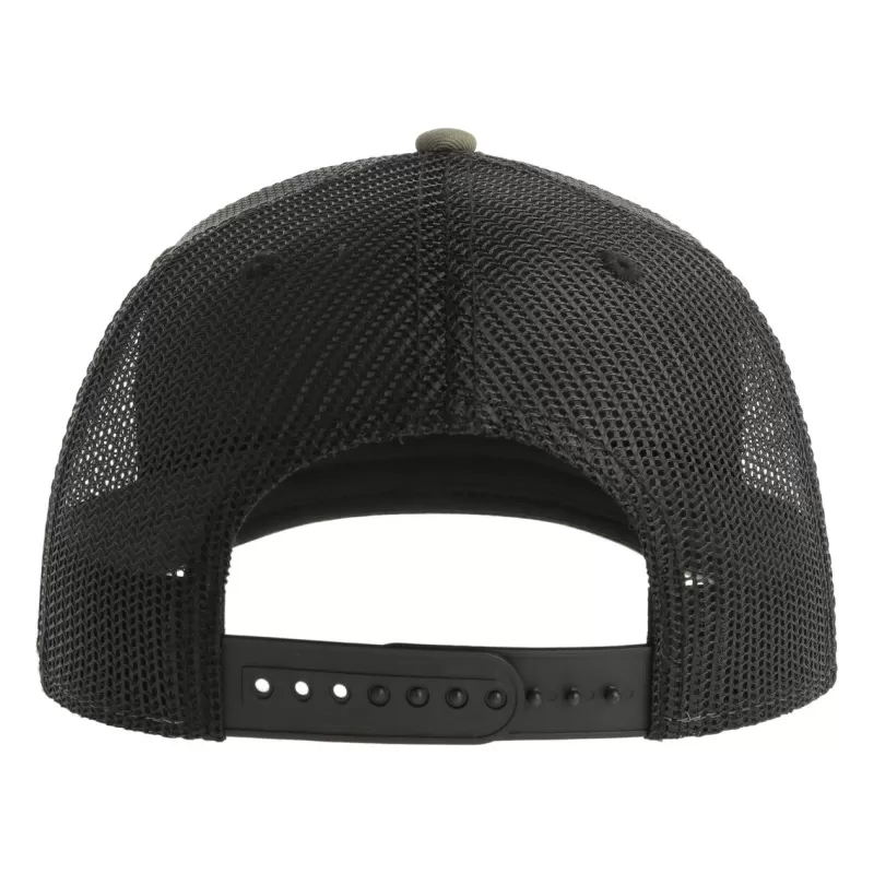 Casquette trucker  6 panneaux en coton et polyester recyclé avec filet, 280 g/m²