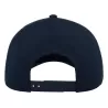 Casquette baseball 6 pans en polyester recyclé, visière précourbée, 300 g/m²