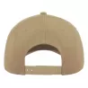 Casquette baseball 6 pans en polyester recyclé, visière précourbée, 300 g/m²
