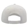 Casquette baseball 6 pans en polyester recyclé, visière précourbée, 300 g/m²
