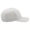 Casquette baseball 6 pans en polyester recyclé, visière précourbée, 300 g/m²