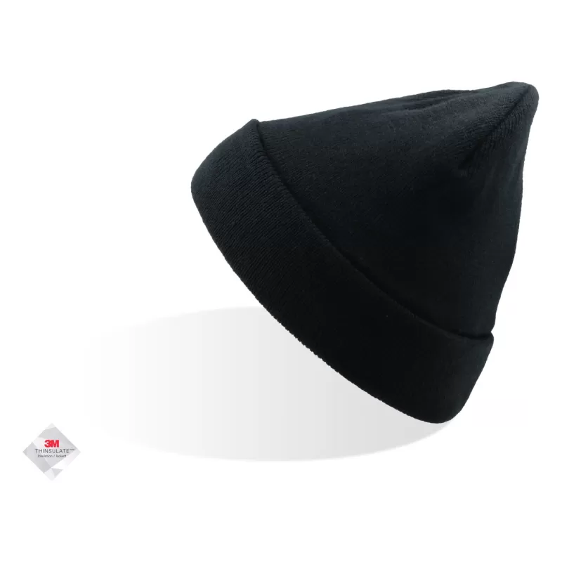 Bonnet en bord côte avec rabat en polyester recyclé