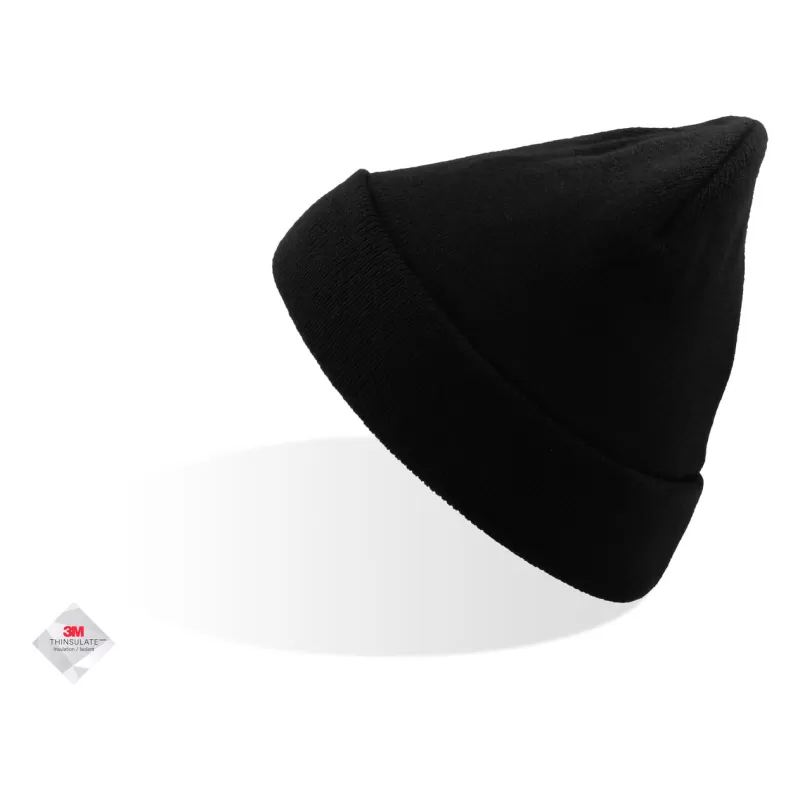 Bonnet en bord côte avec rabat en polyester recyclé