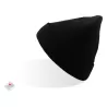 Bonnet en bord côte avec rabat en polyester recyclé