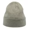 Bonnet en bord côte avec rabat en polyester recyclé