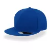 Casquette enfant 6 panneaux snapback visière plate en polyester recyclé, 300 g/m²
