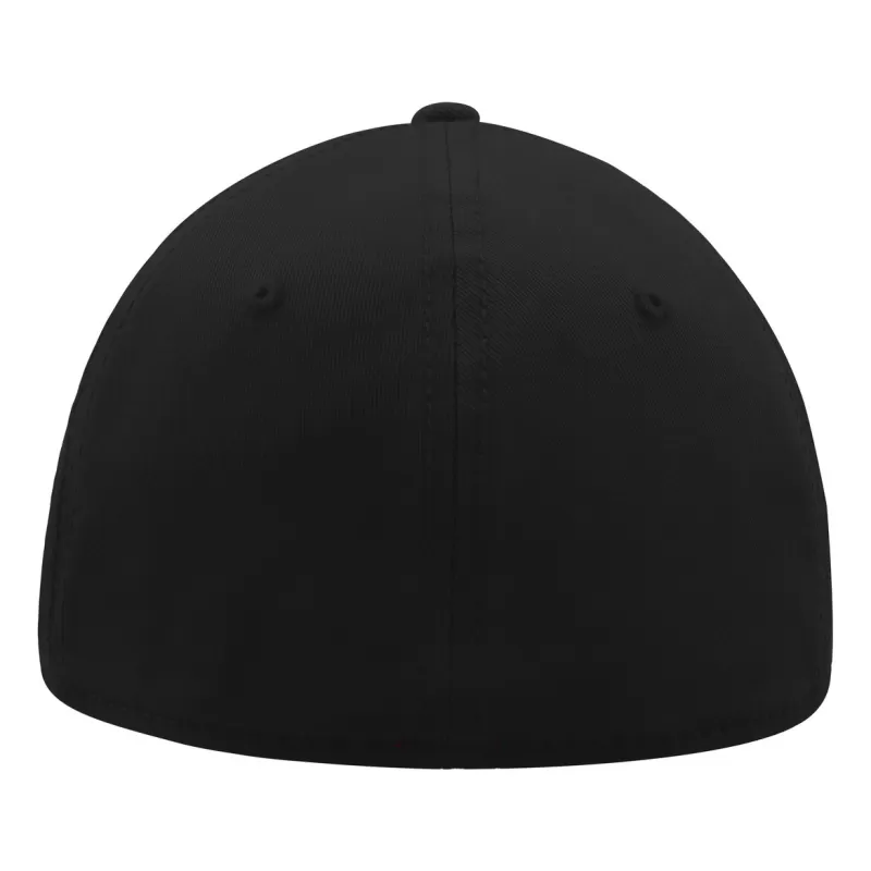 Casquette baseball 6 panneaux en polyester recyclé, élasthanne, 200 g/m²